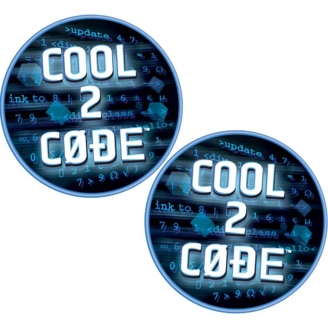 Cool 2 Code™ Stickers - 36 stickers