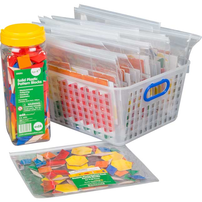 Classroom Manipulatives Kit - Pattern Blocks