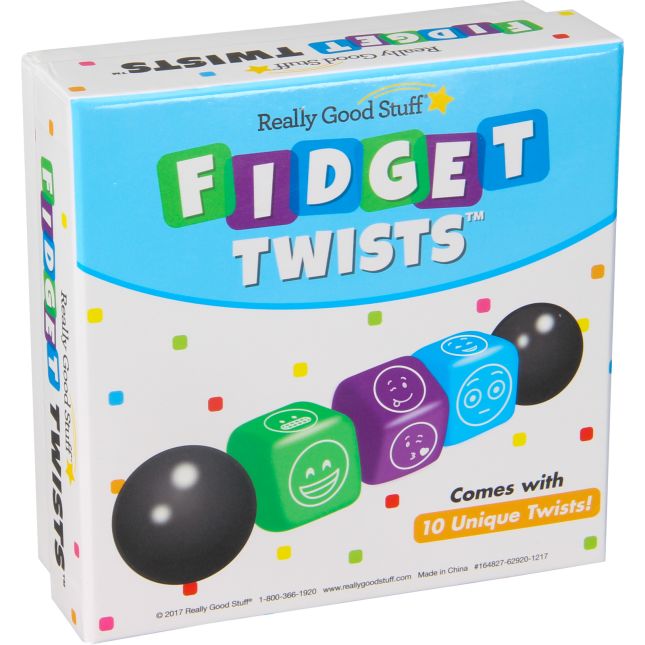 Really Good Stuff® Fidget Twists™ - Set of