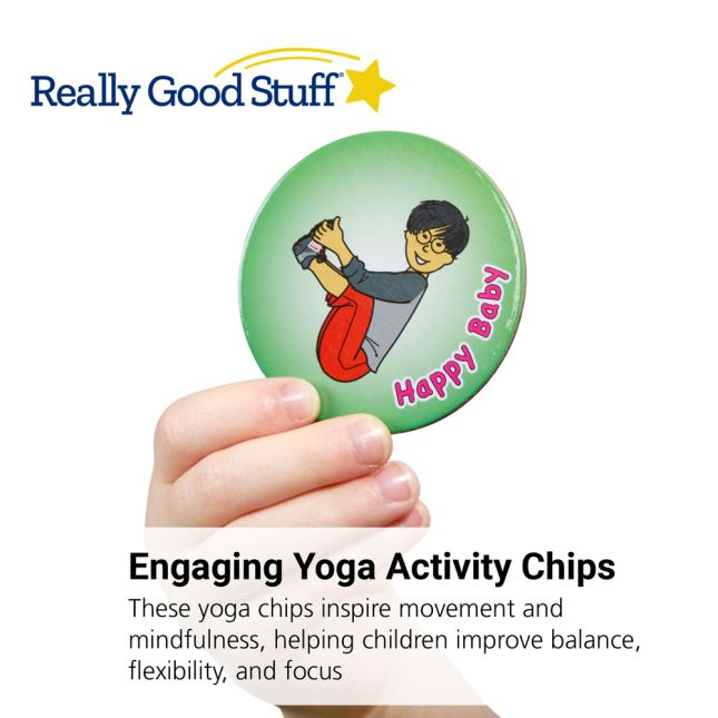 Really Good Stuff® Yoga Chips - 24 chips