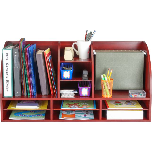 Desk Organizer With Dry Erase Board - 1 organizer