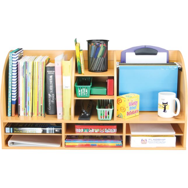 Desk Organizer With Dry Erase Board 1 organizer