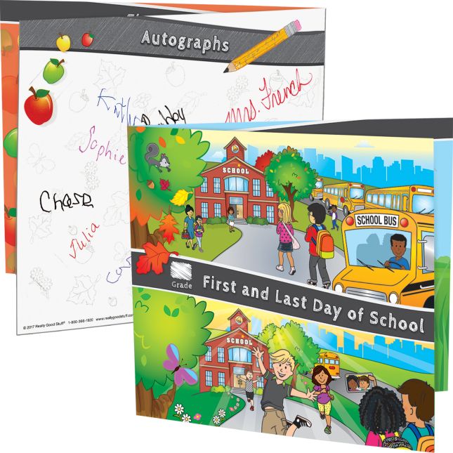 First And Last Day Of School Keepsake Frames - 24 photo holders