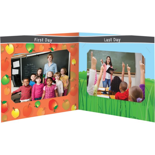 First And Last Day Of School Keepsake Frames - 24 photo holders