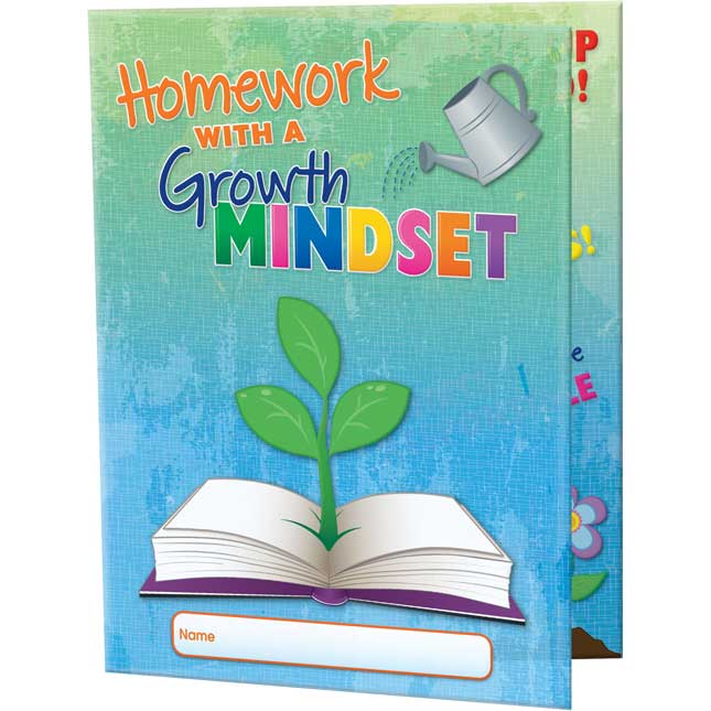 Growth Mindset Homework 4-Pocket Folders