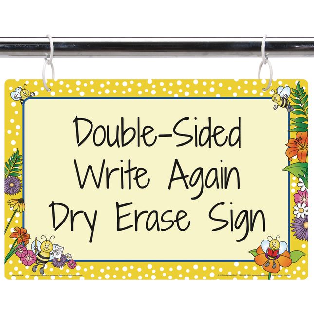 Bees Dry 2-Sided Erase Board