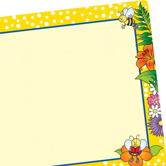 Bees Dry 2-Sided Erase Board