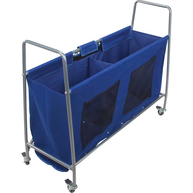 Mobile Storage Rack With Utility Bag