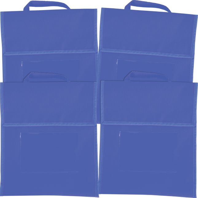 Solid Color Book Pouches - Set Of 4