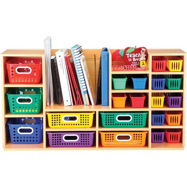 Deluxe Supplies Organizer With Baskets