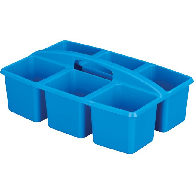 Six-Equal-Compartment Caddies - Single-Color Set Of 12