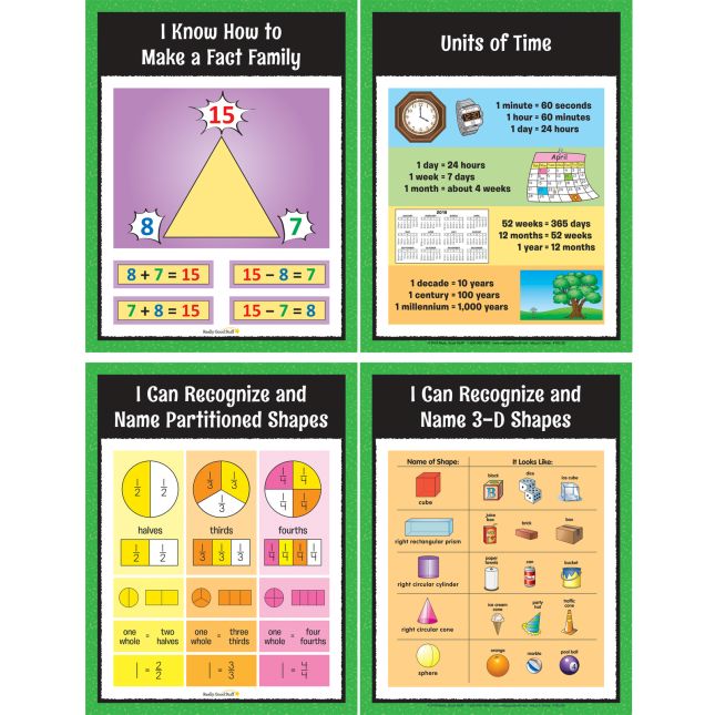 Math Center Work Office Cards - Grade 1 - 30 cards