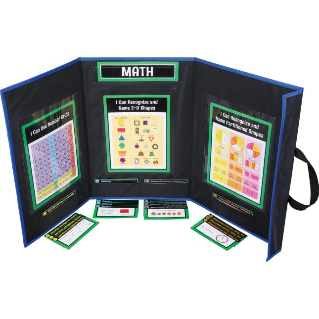 Math And Reading Center Work Office Kit - Grade 1 - 1 station, 60 cards