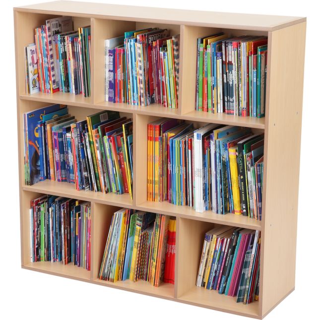 Both-Way Shelf - Oak - 1 bookcase