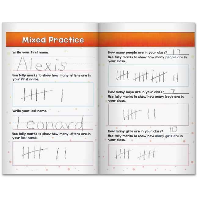 Math Learning Journals™ - I Can Use Tally Marks! - 24 journals