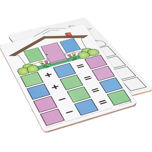 Fact Family Dry Erase Boards - Addition And Subtraction - 6 boards