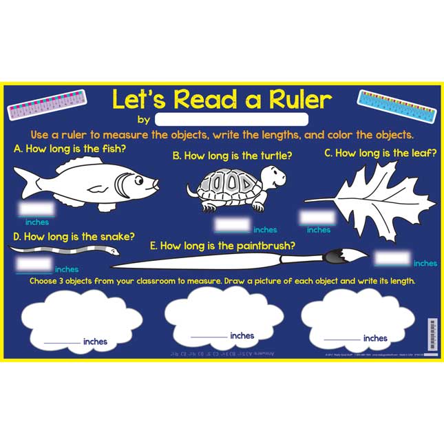 Let's Read A Ruler Deluxe Kit