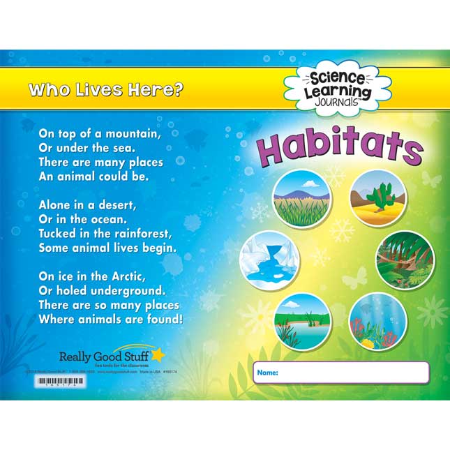 Science Learning Journals™ - Habitats