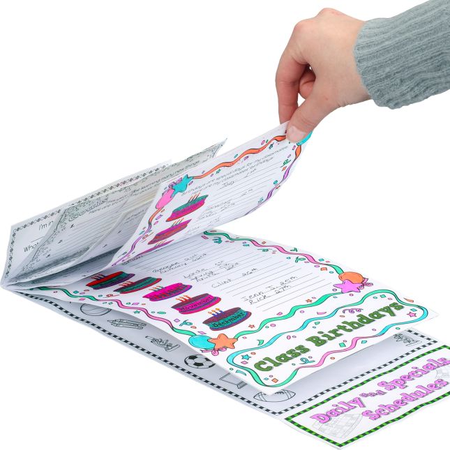 Build-Your-Own Flip Book™ - Welcome Back To School - 24 flip books