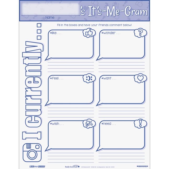 Ready-To-Decorate® It's Me Gram Bulletin Board Kit - 1 bulletin board set