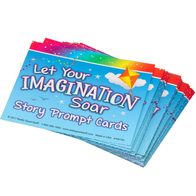 Let Your Imagination Soar Story Prompt Cards - 36 cards