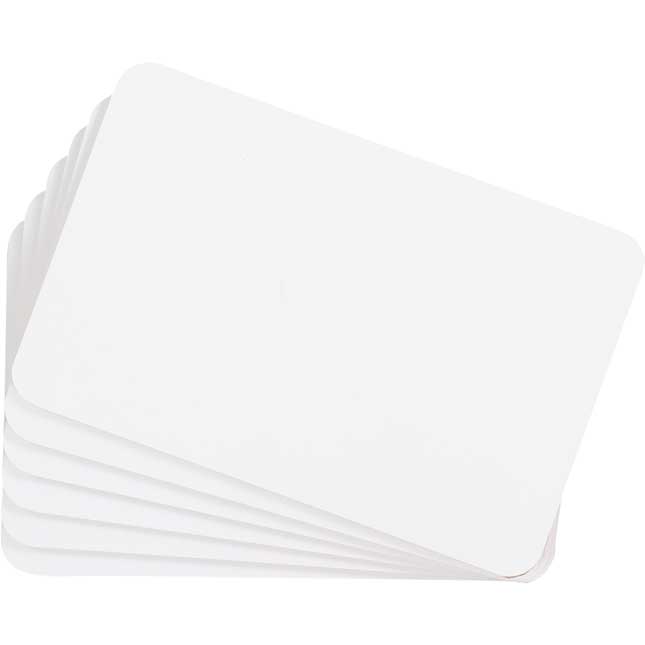 9" X 6" Mini Magnetic Dry Erase Boards - Set Of 6