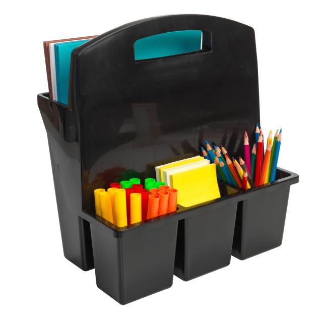 Really Good Stuff Chapter Book Library Bins With Dividers, 8.75\" X 13.5...
