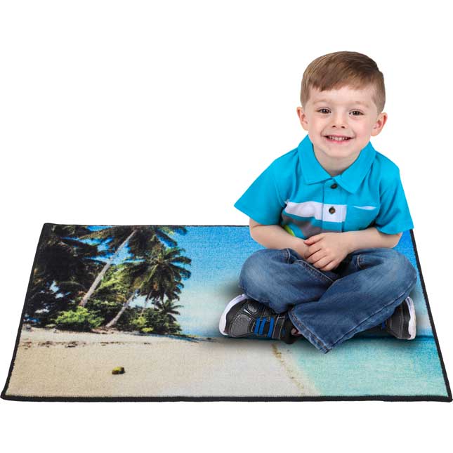 My Happy Place Rug™ - The Beach