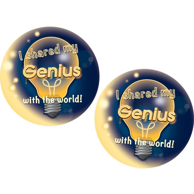 Really Good Stuff® Genius Hour Stickers - 36