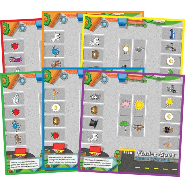 Find-A-Spot™ Beginning Letter Sounds Game - 1 game