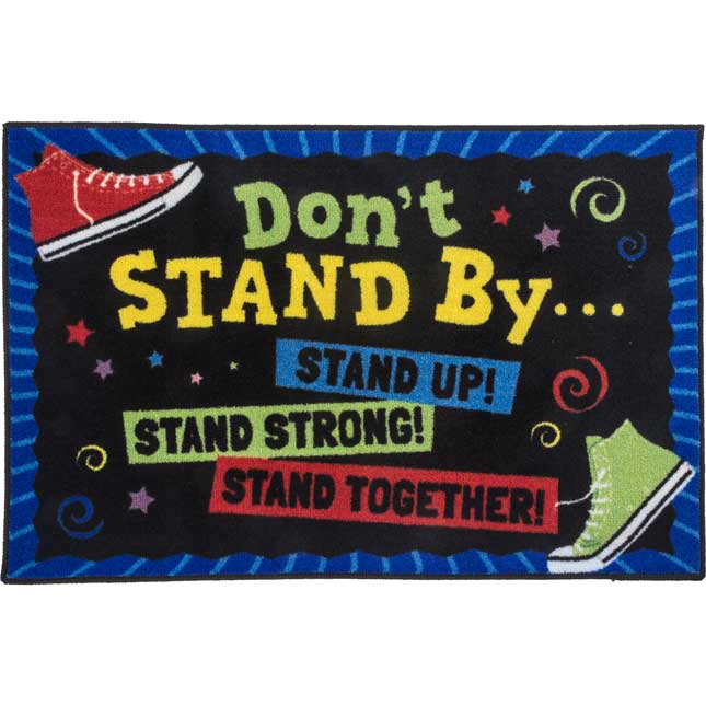 Don't Stand By, Stand Up! Rug - 1 rug