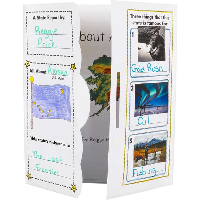 Ready-To-Decorate® Lapbooks - State Profile - 24 lapbooks