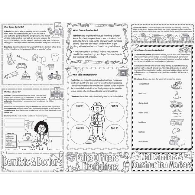 Build-Your-Own Flip Book™ - Community Helpers