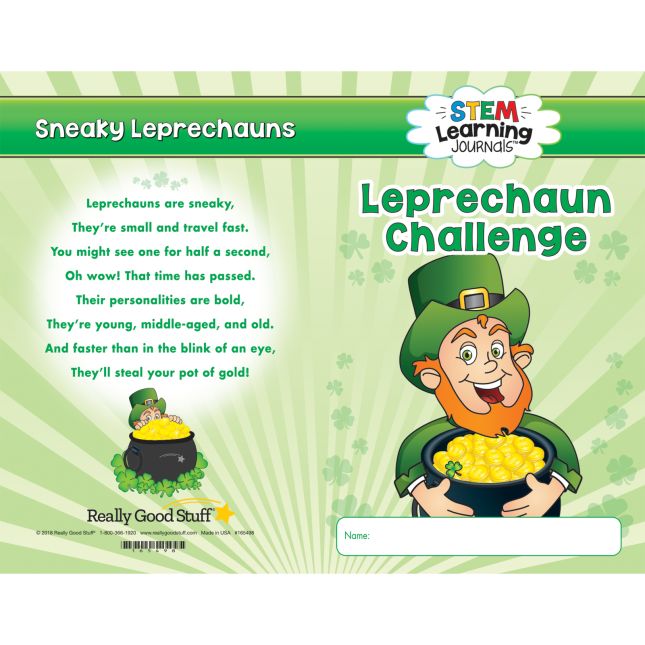 STEM Learning Journals™ - Leprechaun S.T.E.M. Challenge - 24 journals