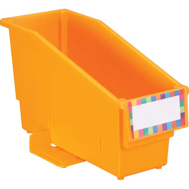 Multi-Directional 4-Bin Wire Rack With Single-Color Bins - 1 rack, 4 bins