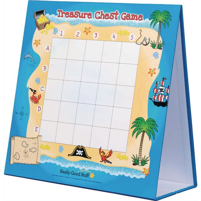 Really Good Stuff® Treasure Chest Multiplication Game - 1 game