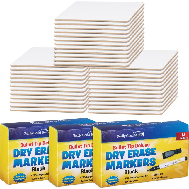 9&#034; X 6&#034; Mini Magnetic Dry Erase Boards