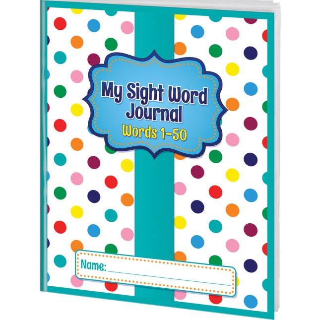 My Sight Word Journals - Words 1-50 - 12 journals_0