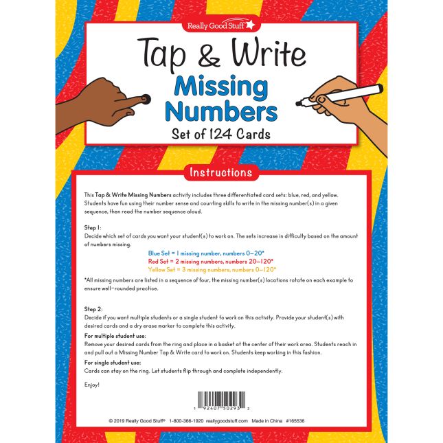 Tap and Write  Missing Numbers - 123 cards_2