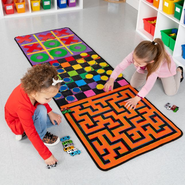 Indoor Recess Rug Manipulatives