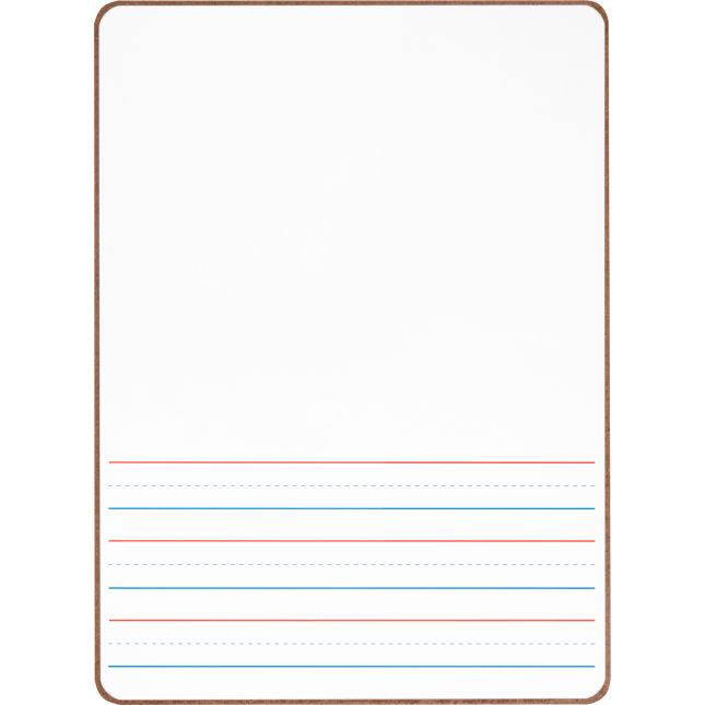 Write Again® Two-Sided Non-Magnetic Draw And Write Dry Erase Boards