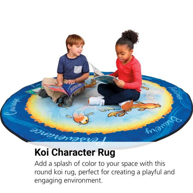 Character Koi Rug - Round - 1 rug