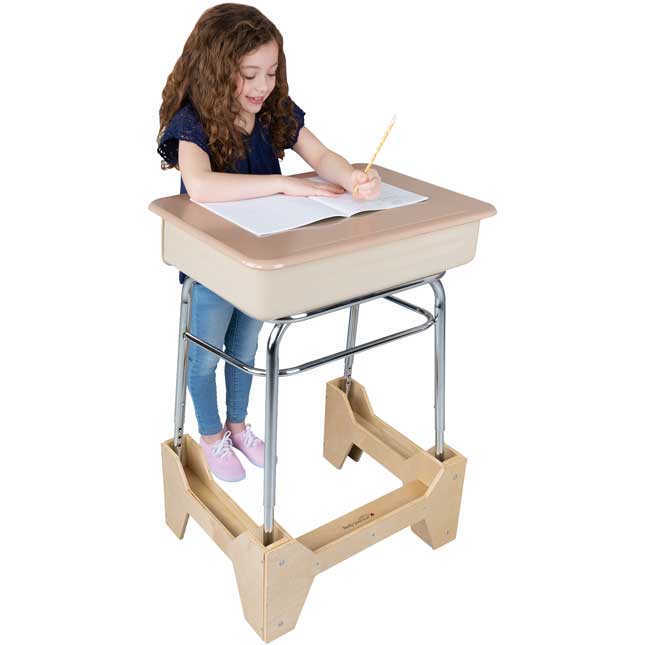 Desk Riser - Oak - 1 riser