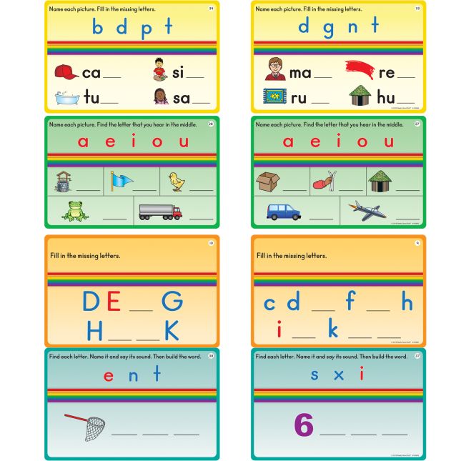 alphabet arc task cards 20 task cards