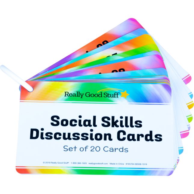 Social Skills Discussion Cards - 20 cards_3