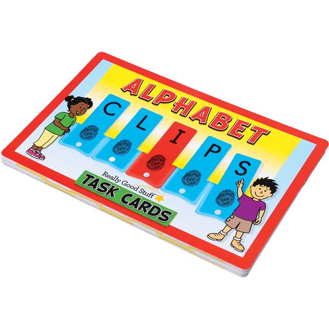 Alphabet Clips And Task Cards