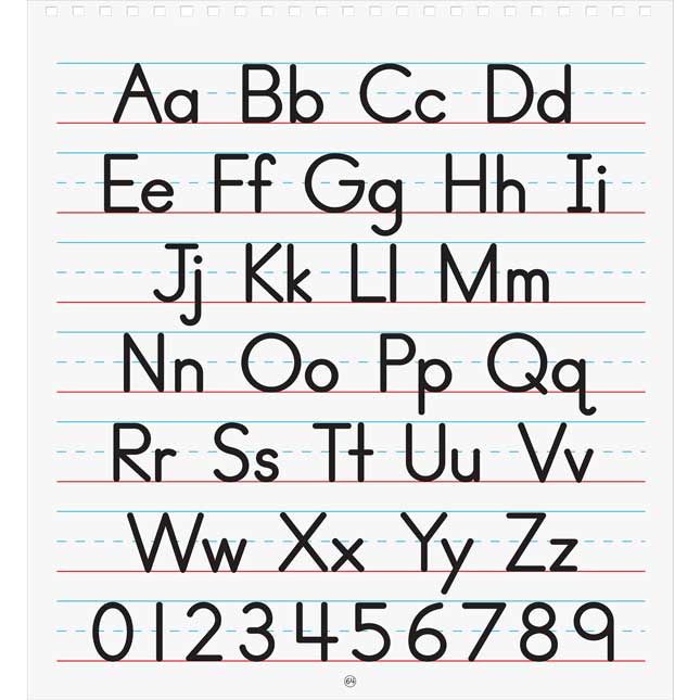 thumbnail image 2 of Really Good Stuff® Letter And Number Formation Flip Chart - 1 Flip Chart 2 of 12