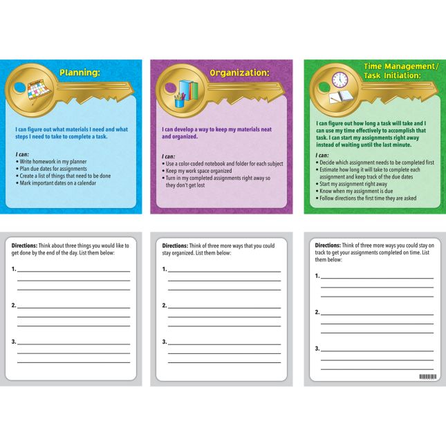 Executive Functioning Skills Mini Posters - 9 mini posters