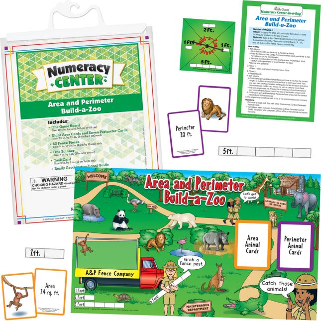 Really Good Stuff® Numeracy Centers™ - Grades 3-5 - 6 numeracy centers