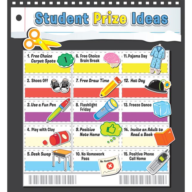 Behavior Management Flip Chart With Rainbow Markers - Primary - 1 flip chart, 8 markers